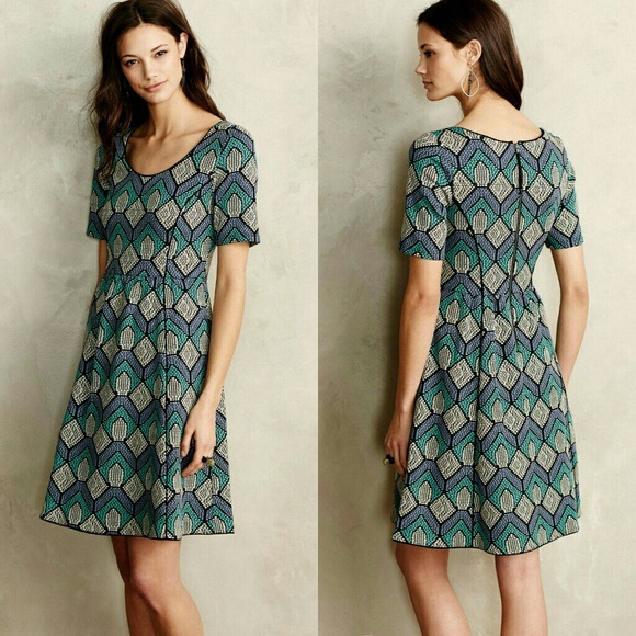 Anthropologie HD in Paris Hollyhock Dress - Picture 5 of 5